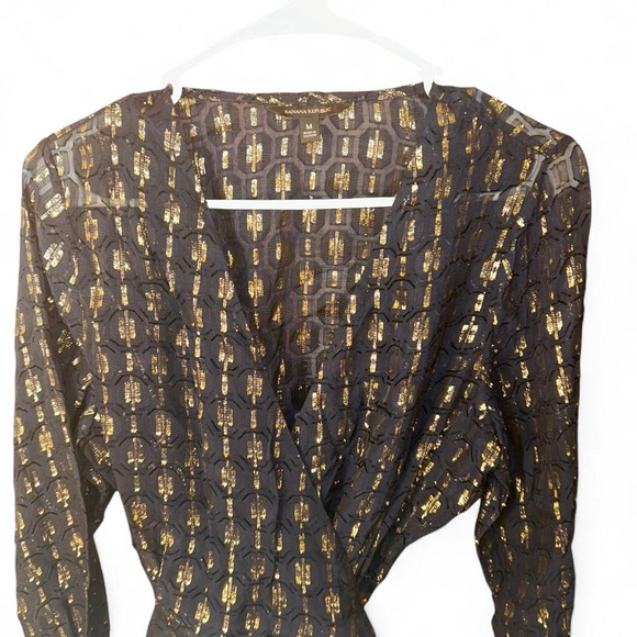 Banana Republic Navy Lace Blouse - Picture 5 of 10